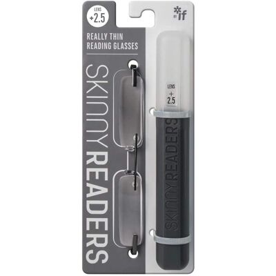 IF - Skinny Readers 2.5 - Metallic - Reading glasses IF - Skinny Readers 2.5 - Metallic - Reading glasses