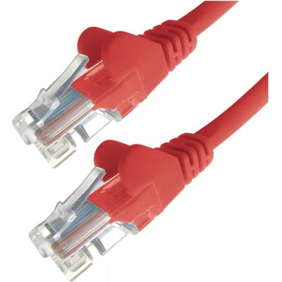 Connektgear 28-0010R Câble Réseau 1m Rouge Cat5e UTP - Publicité Connektgear 28-0010R Câble Réseau 1m Rouge Cat5e UTP - Publicité