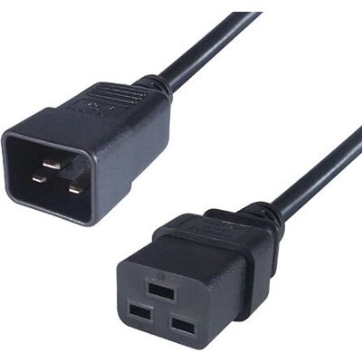 connektgear Câble d'alimentation - Noir C20-C19 - Heavy Duty - Publicité connektgear Câble d'alimentation - Noir C20-C19 - Heavy Duty - Publicité
