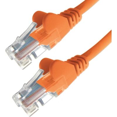 connektgear 28-0010O Câble réseau UTP Cat5e Orange 1m - Publicité connektgear 28-0010O Câble réseau UTP Cat5e Orange 1m - Publicité