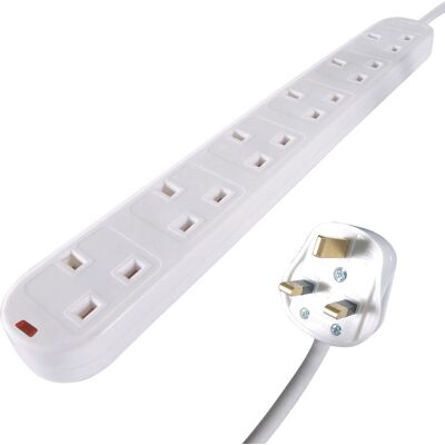 Connektgear 27-6020S Power Extension - 6 Outlets - Indoor Connektgear 27-6020S Power Extension - 6 Outlets - Indoor