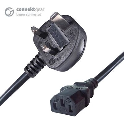 Connektgear 27-0061B Câble d'alimentation - Power Cable - Publicité Connektgear 27-0061B Câble d'alimentation - Power Cable - Publicité