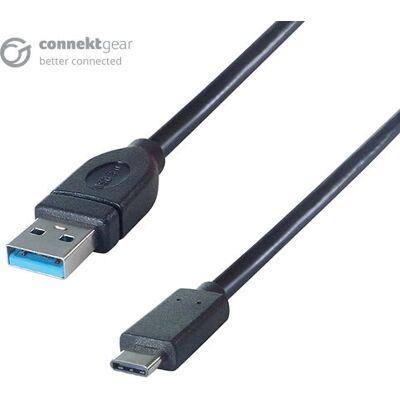 Connektgear 26-2998 Câble USB - Super Vitesse 5 Gbps - Publicité Connektgear 26-2998 Câble USB - Super Vitesse 5 Gbps - Publicité