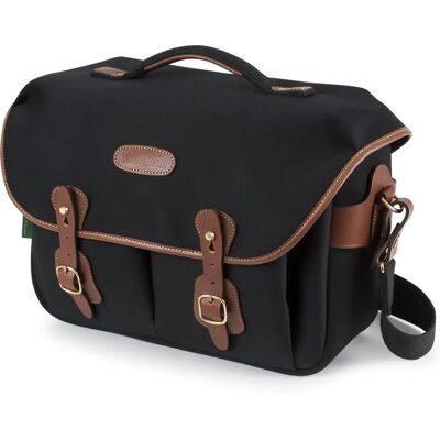 Billingham - Hadley One - Black Canvas - Tan Leather - Camera Bag Billingham - Hadley One - Black Canvas - Tan Leather - Camera Bag