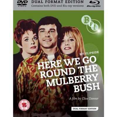 Barry Evans Here We Go Round the Mulberry Bush - Region 2 Blu-ray & DVD Barry Evans Here We Go Round the Mulberry Bush - Region 2 Blu-ray & DVD