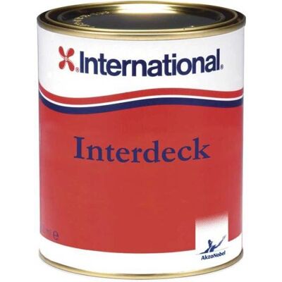 International Interdeck Sand Beige - Recubrimiento antideslizante para cubiertas - 750 ml International Interdeck Sand Beige - Recubrimiento antideslizante para cubiertas - 750 ml