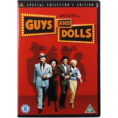 Warner Bros. Guys and Dolls DVD - Région 2 - Publicité Warner Bros. Guys and Dolls DVD - Région 2 - Publicité