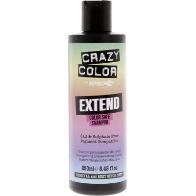Crazy Color Extend Color Safe Shampoo 250ml - Soin de la couleur Crazy Color Extend Color Safe Shampoo 250ml - Soin de la couleur