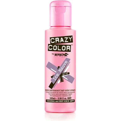 Crazy Color Couleur Cheveux Ice Mauve - Semi Permanent Crazy Color Couleur Cheveux Ice Mauve - Semi Permanent