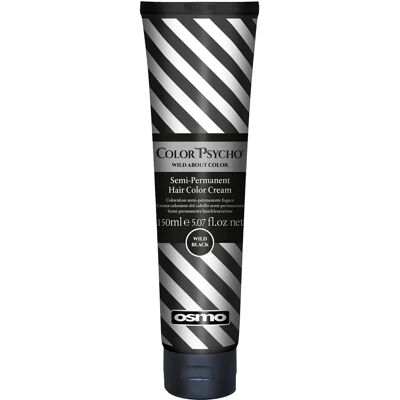 Osmo Color Psycho Wild Black Hair Color Cream - Semi-Permanent, 150ml Osmo Color Psycho Wild Black Hair Color Cream - Semi-Permanent, 150ml