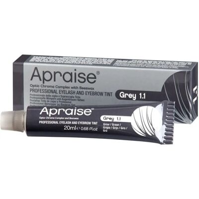 Apraise Harmaan silmäripsien ja kulmien värjäys - 20ml - Kestää jopa 8 viikkoa Apraise Harmaan silmäripsien ja kulmien värjäys - 20ml - Kestää jopa 8 viikkoa