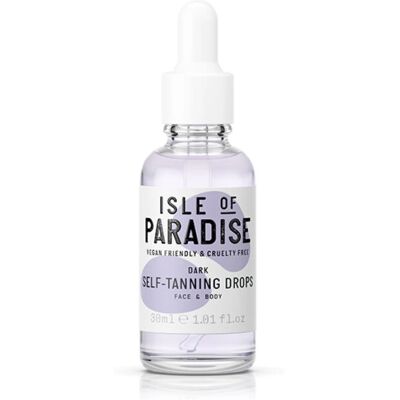 Isle of Paradise Zelfbruinende Druppels Gezicht & Lichaam (30ml) - Donker Isle of Paradise Zelfbruinende Druppels Gezicht & Lichaam (30ml) - Donker