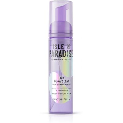 Isle of Paradise Glow Clear Self-Tanning Mousse Dark (200ml) Isle of Paradise Glow Clear Self-Tanning Mousse Dark (200ml)