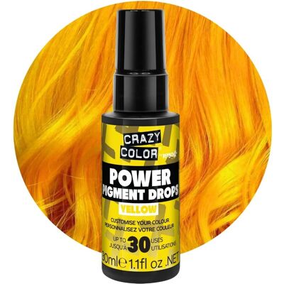 Crazy Color Power Drops Yellow - Hair Color Crazy Color Power Drops Yellow - Hair Color