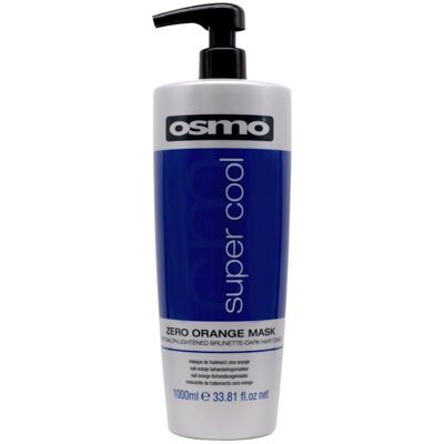 Maska Osmo Super Cool Zero Pomarańczowa - Neutralizuje odcienie miedzi, czerwone i brassy, 1000ml Maska Osmo Super Cool Zero Pomarańczowa - Neutralizuje odcienie miedzi, czerwone i brassy, 1000ml