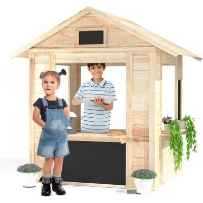 Big Game Hunters Cafe Shop Playhouse - Imaginative Roleplay - Playhouse Big Game Hunters Cafe Shop Playhouse - Imaginative Roleplay - Playhouse