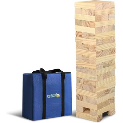 Garden Games Jumbo Hi-Tower - Wooden Family Stacking Game Garden Games Jumbo Hi-Tower - Wooden Family Stacking Game