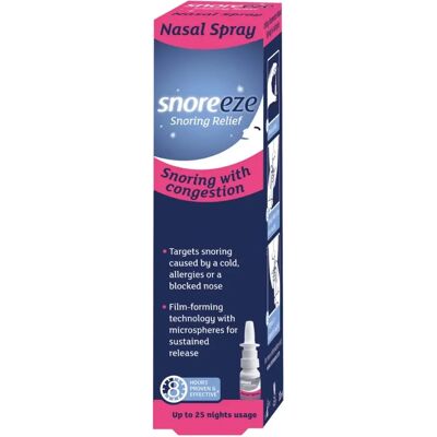 Spray Nasale Snoreeze - Sollievo dal Russare - 10ml Spray Nasale Snoreeze - Sollievo dal Russare - 10ml