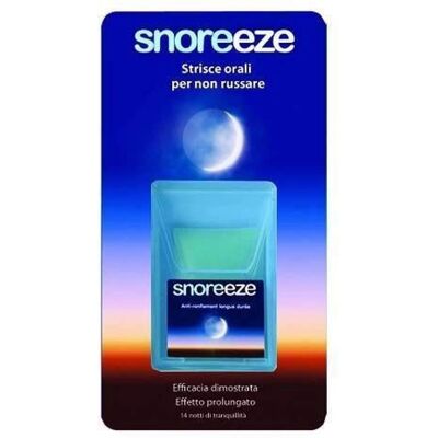 Strisce Orali Snoreeze - Anti Russamento - 14 Pezzi Strisce Orali Snoreeze - Anti Russamento - 14 Pezzi