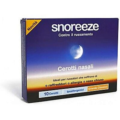 Strisce nasali Snoreeze - Grande - Riduce il russamento Strisce nasali Snoreeze - Grande - Riduce il russamento