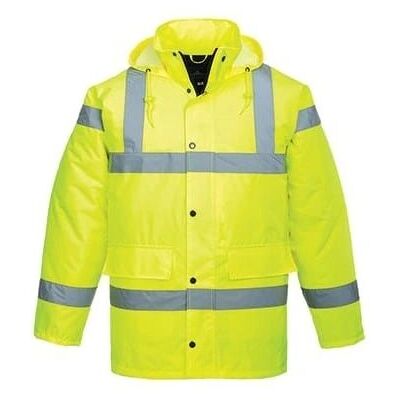 Portwest S461 Gele hoge zichtbaarheid ademende jas - Jas Portwest S461 Gele hoge zichtbaarheid ademende jas - Jas