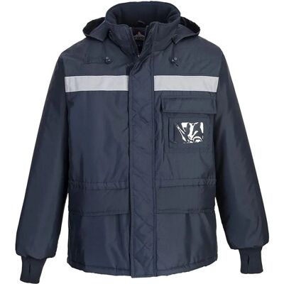 Portwest Navy ColdStore Kurtka CS10 - Izolowana odzież robocza Portwest Navy ColdStore Kurtka CS10 - Izolowana odzież robocza