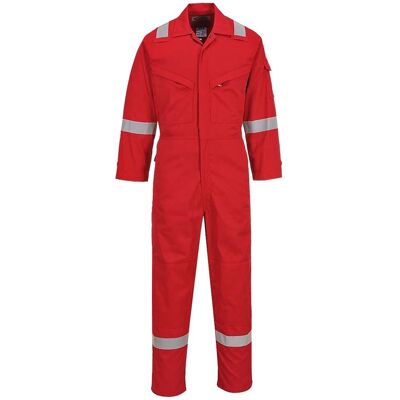 Portwest FR28 Vlamvertragende Lichtgewicht Antistatische Coveralls - Overall Portwest FR28 Vlamvertragende Lichtgewicht Antistatische Coveralls - Overall