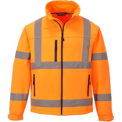Chaqueta Softshell de alta visibilidad Naranja - Chaqueta Softshell Chaqueta Softshell de alta visibilidad Naranja - Chaqueta Softshell