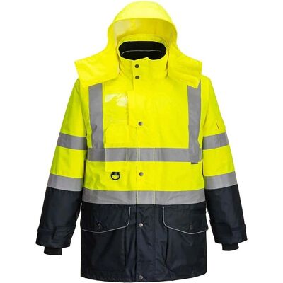 Portwest S426 Hi Vis 7-in-1 Contrast Traffic Jacket - Jacket Portwest S426 Hi Vis 7-in-1 Contrast Traffic Jacket - Jacket