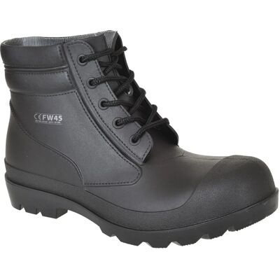 Portwest FW45 Wasserdichte PVC Sicherheitsschuhe - S5 - Schwarz Portwest FW45 Wasserdichte PVC Sicherheitsschuhe - S5 - Schwarz