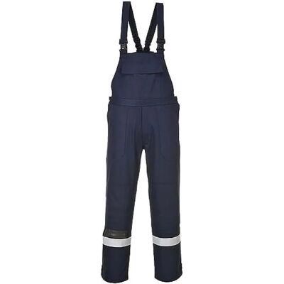 Portwest Flammehæmmende arbejdsbuks og overalls - Marineblå Portwest Flammehæmmende arbejdsbuks og overalls - Marineblå