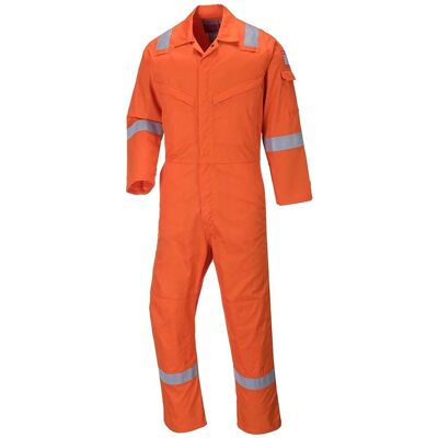 Mono de trabajo Aberdeen ignífugo PORTWEST FF50 Naranja 40 Mono de trabajo Aberdeen ignífugo PORTWEST FF50 Naranja 40
