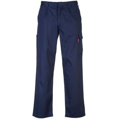 Portwest BZ31 Navy Flamhemmende Cargo Bukser Portwest BZ31 Navy Flamhemmende Cargo Bukser