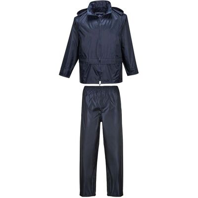 Ensemble de pluie Portwest Marine - Veste et pantalon imperméables Ensemble de pluie Portwest Marine - Veste et pantalon imperméables