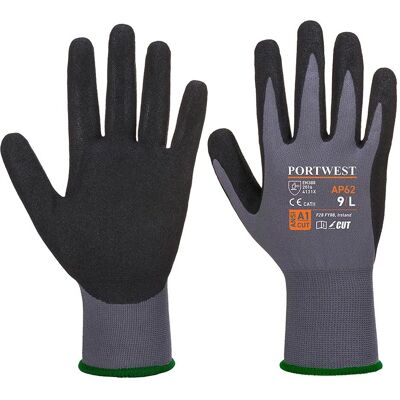 Portwest Grau/Schwarz AP62 Handschuhe - Schutzausrüstung Portwest Grau/Schwarz AP62 Handschuhe - Schutzausrüstung