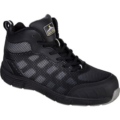 Chaussures de sécurité Derwent Portwest - Compositelite Non métallique S1P - Noir/Gris Chaussures de sécurité Derwent Portwest - Compositelite Non métallique S1P - Noir/Gris