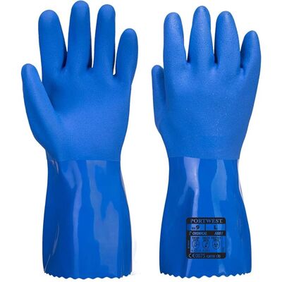 Portwest A881 Marine Ultra PVC Chem Gauntlet - Kemikaliehandsker Portwest A881 Marine Ultra PVC Chem Gauntlet - Kemikaliehandsker