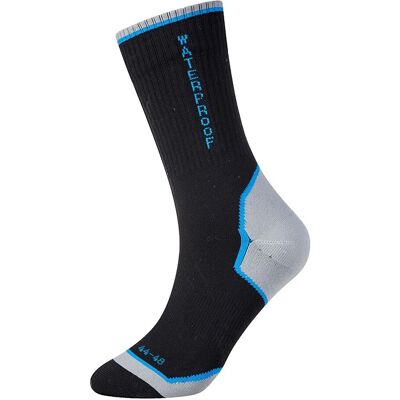 Portwest SK23 Waterdichte Sokken - Zwart UK 6-9, US 7-10, EU 39-43 Portwest SK23 Waterdichte Sokken - Zwart UK 6-9, US 7-10, EU 39-43