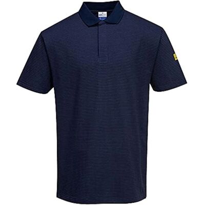 Portwest Portwest as21 Antistatiskt ESD Polo Marine XL - Poloshirt Portwest Portwest as21 Antistatiskt ESD Polo Marine XL - Poloshirt