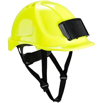 Casque Portwest Endurance - Jaune, Ajustable 56-63cm - Casque - Publicité Casque Portwest Endurance - Jaune, Ajustable 56-63cm - Casque - Publicité