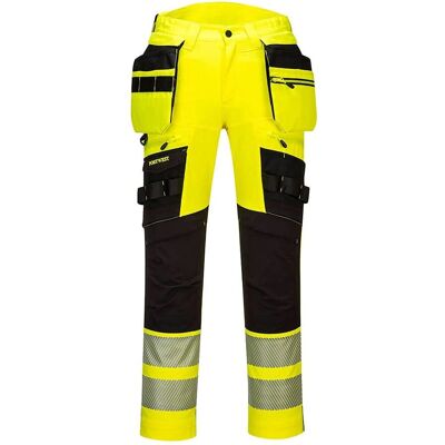 Portwest DX4 Hög-Visibilitet avtagbara holsterbyxa - Arbetsbyxor Portwest DX4 Hög-Visibilitet avtagbara holsterbyxa - Arbetsbyxor
