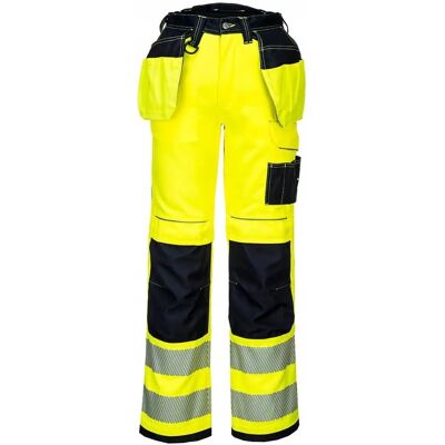 Pantalones de alta visibilidad elásticos Portwest PW3 - Ropa laboral Pantalones de alta visibilidad elásticos Portwest PW3 - Ropa laboral