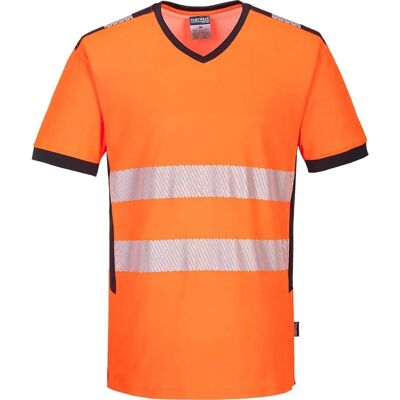 Portwest Hochsichtbares V-Ausschnitt T-Shirt - Warnschutz Portwest Hochsichtbares V-Ausschnitt T-Shirt - Warnschutz