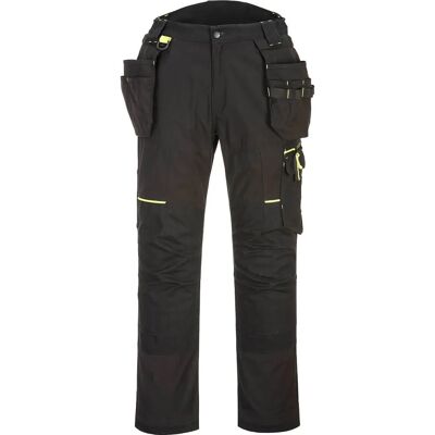 Portwest Sorte T706 Eco Stretch Holster Arbejdsbukser Portwest Sorte T706 Eco Stretch Holster Arbejdsbukser