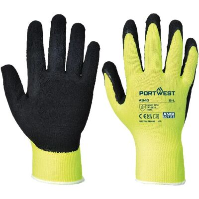 Portwest - Arbejdshandsker med greb, polyester, skumlatex belægning, størrelse 13 - Arbejdshandsker Portwest - Arbejdshandsker med greb, polyester, skumlatex belægning, størrelse 13 - Arbejdshandsker