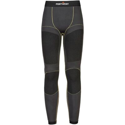 Portwest Charcoal B171 DynamicAir Baselayer Legging - Leggings Portwest Charcoal B171 DynamicAir Baselayer Legging - Leggings