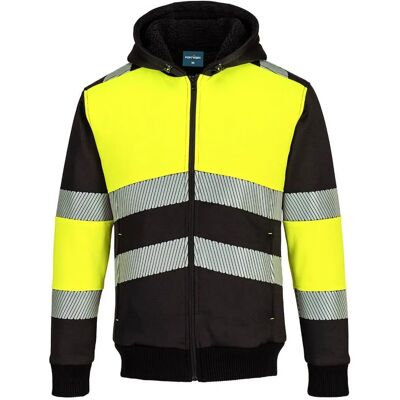 Bluza zimowa klasy 1 PW3 z zamkiem - Odzież robocza z kapturem Bluza zimowa klasy 1 PW3 z zamkiem - Odzież robocza z kapturem