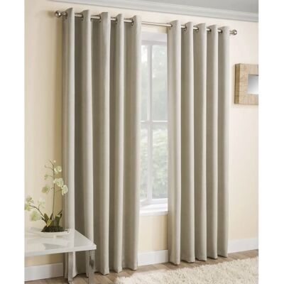 Enhanced Living Cream Thermal Noise Reducing Eyelet Curtains - Product Type Enhanced Living Cream Thermal Noise Reducing Eyelet Curtains - Product Type