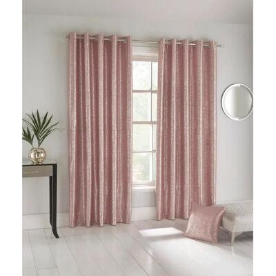 Rideaux occultants thermiques Halo Rose Rideaux occultants thermiques Halo Rose