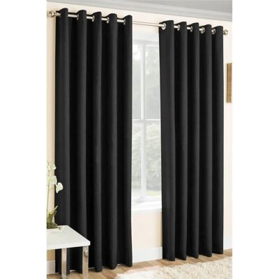 Enhanced Living Rideaux Occultants Thermiques Antibruit Noirs - Rideaux Enhanced Living Rideaux Occultants Thermiques Antibruit Noirs - Rideaux